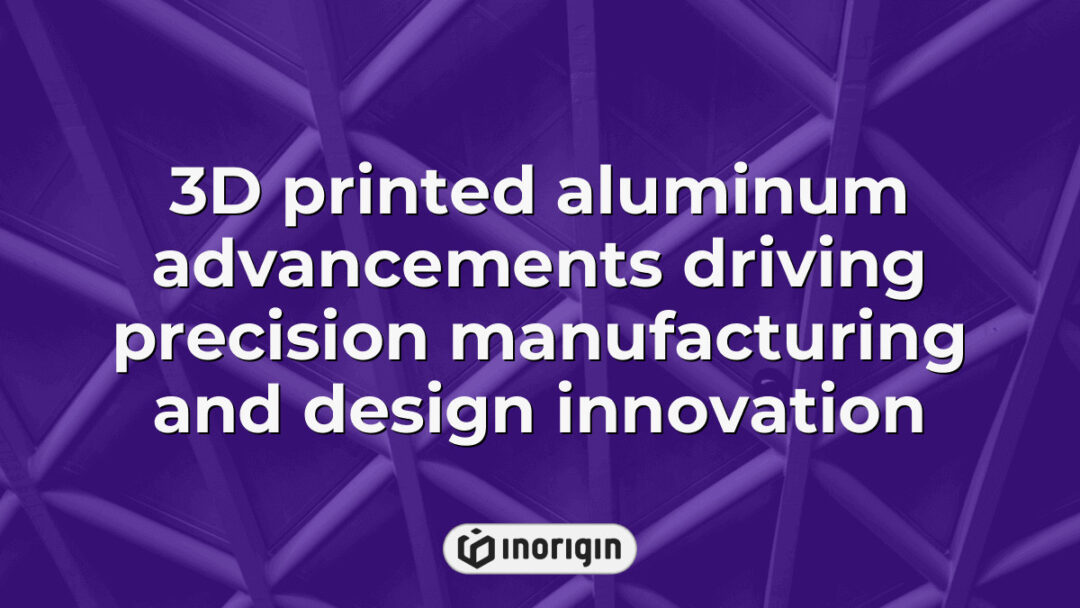 Close-up view of a 3D printed aluminum component showcasing advanced precision manufacturing techniques and innovative design solutions in product engineering.