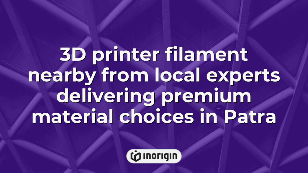 High-quality 3D printer filaments sourced from local experts in Patra, offering a variety of premium materials ideal for advanced FDM and DLP resin 3D printing applications.