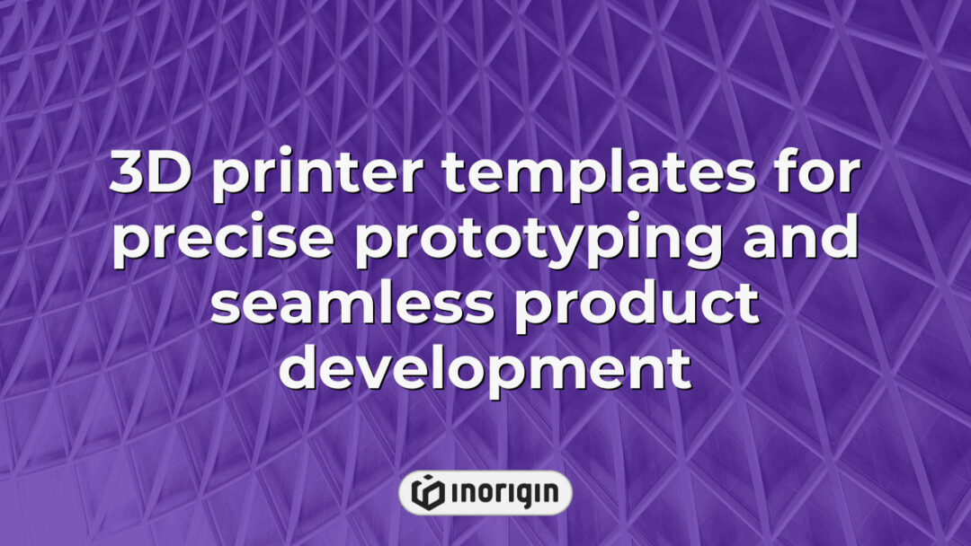 Detailed 3D printer templates showcasing precise prototyping tools and workflows essential for seamless product development in advanced engineering studios.