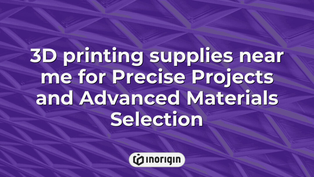 High-quality 3D printing supplies available nearby, featuring advanced materials selection perfect for precise projects requiring accuracy and durability in prototyping and manufacturing.