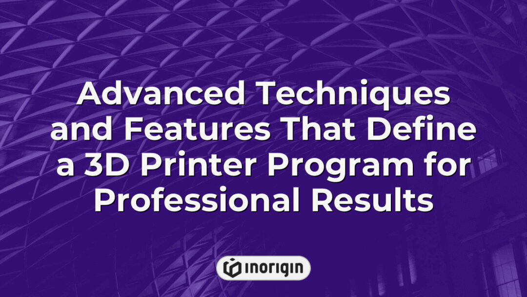 Detailed visualization showcasing advanced techniques and innovative features of a professional 3D printer program used for precise and high-quality additive manufacturing in product design and engineering.