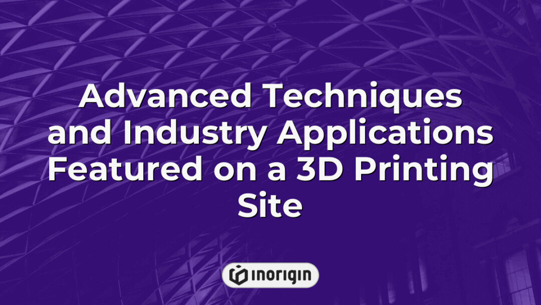 Cutting-edge 3D printing techniques demonstrating advanced industrial applications in product design and engineering, highlighting FDM and DLP resin technologies at Inorigin studio in Greece.