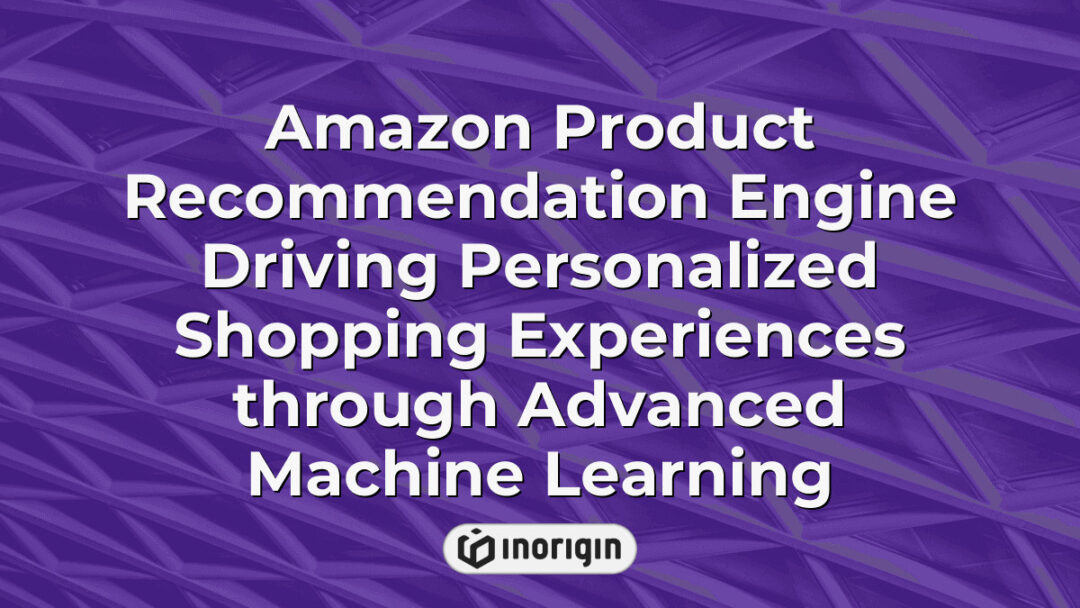 Visualization of Amazon's product recommendation engine utilizing advanced machine learning algorithms to deliver personalized shopping experiences tailored to individual consumer preferences and behaviors, enhancing e-commerce engagement and satisfaction.