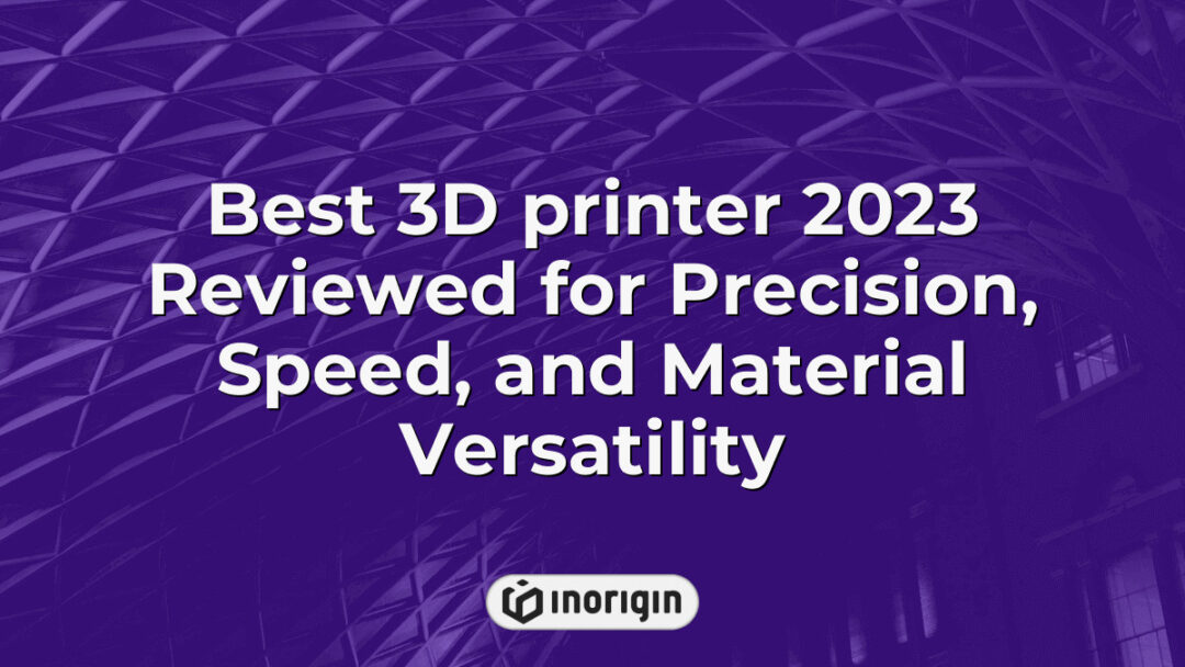 High-performance 3D printer of 2023 offering exceptional precision, fast printing speeds, and versatile material compatibility, ideal for advanced prototyping and product design studios.