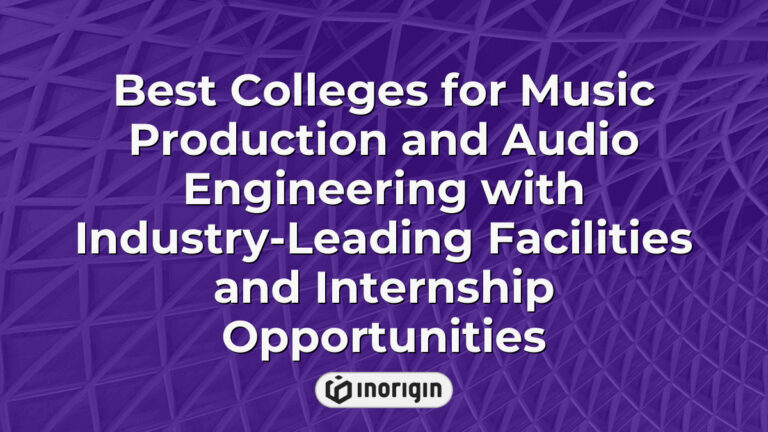 Best Colleges For Music Production And Audio Engineering With Industry ...