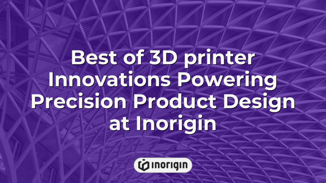Advanced 3D printing technologies including FDM and DLP resin methods showcased at Inorigin studio, enabling precision engineering and innovative product design solutions in Greece.