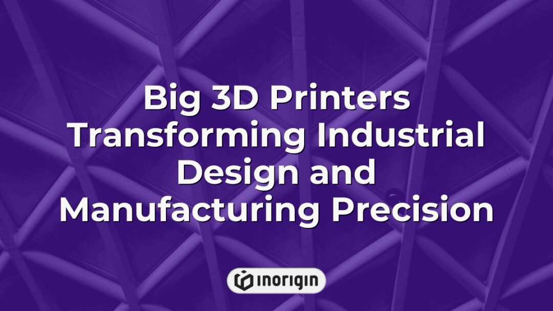 Large high-precision 3D printers used in advanced industrial design and manufacturing processes, enhancing product development with cutting-edge technology.