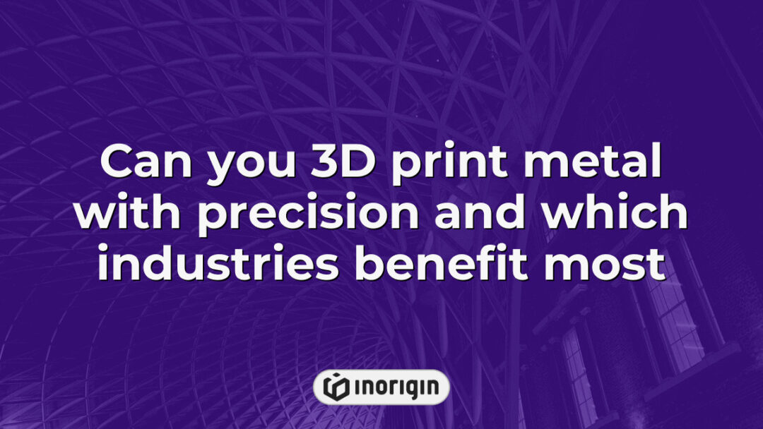 Detailed metal 3D printing process showcasing precision manufacturing techniques and highlighting industries such as aerospace, automotive, and medical benefiting from advanced metal additive manufacturing.
