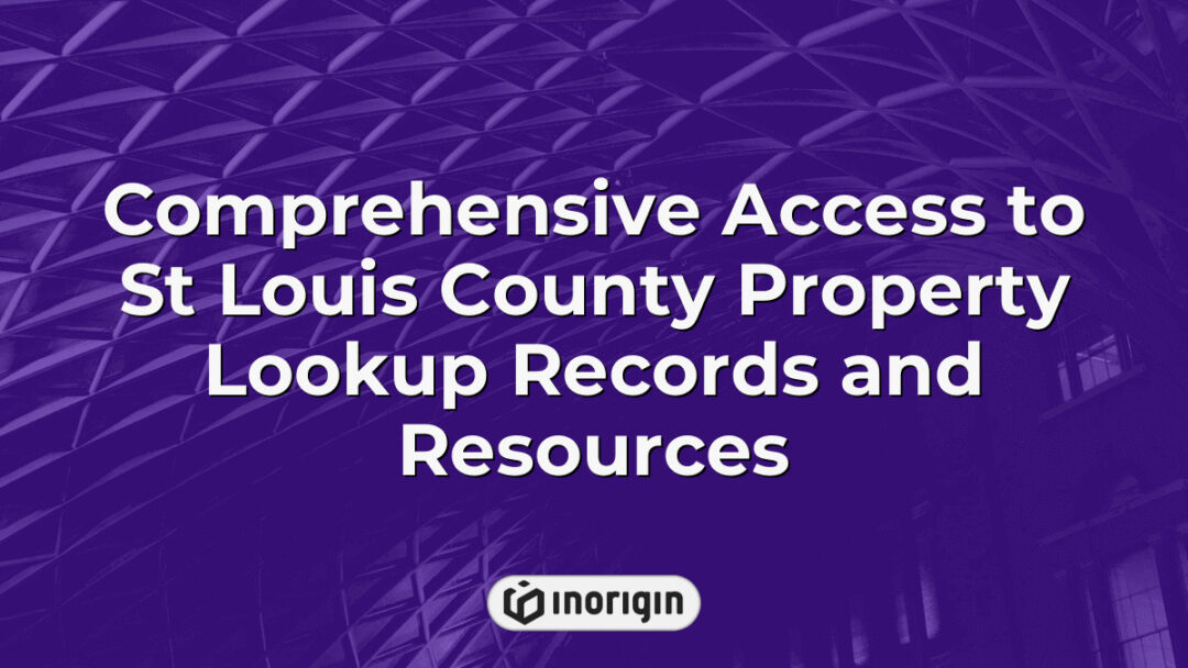 Detailed access to comprehensive St Louis County property lookup records and resources, providing extensive data for property research and ownership verification.