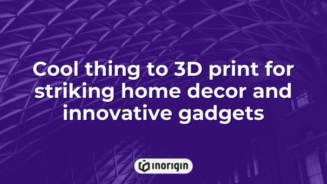 Intricately designed 3D printed home decor and innovative gadgets showcasing advanced FDM and DLP Resin printing techniques at a cutting-edge design studio in Greece.