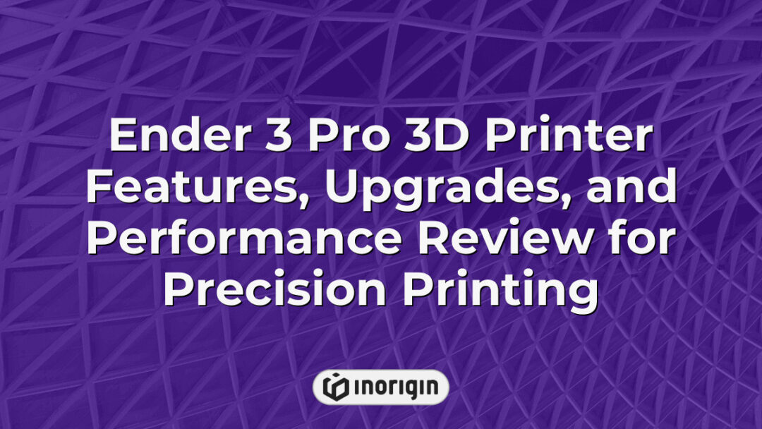 Detailed view of the Ender 3 Pro 3D printer showcasing its advanced features, upgrades, and performance capabilities for high-precision printing in prototyping and product development.