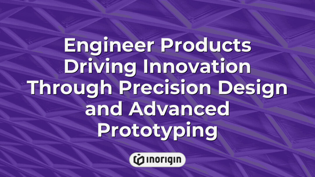 A skilled engineer utilizes advanced prototyping techniques and precision design tools to develop innovative, market-ready consumer products at Inorigin studio in Greece.