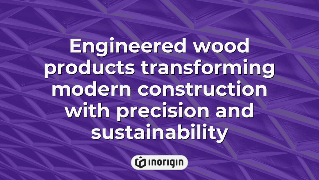 High-quality engineered wood products used in modern construction projects, showcasing precision engineering and sustainable building materials for eco-friendly structures.