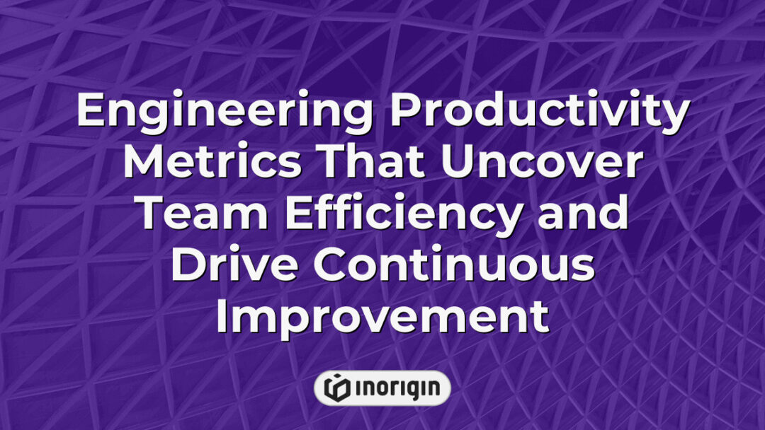 Detailed visual representation of engineering productivity metrics showcasing data and analytics that reveal team efficiency and support continuous improvement in product design and engineering processes.