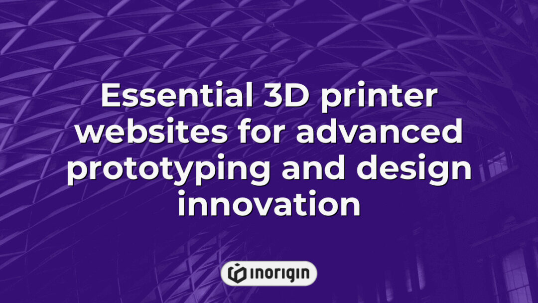 Comprehensive list of essential 3D printer websites offering advanced prototyping resources and design innovation tools for product development and engineering studios.