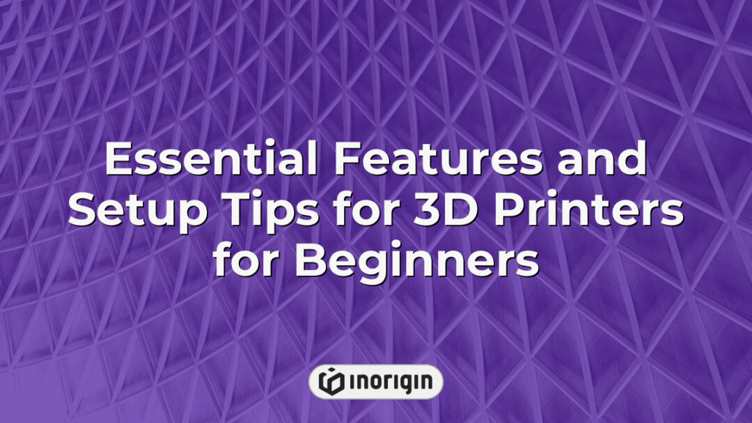 A detailed guide illustrating the essential features and setup tips for beginners using 3D printers, highlighting key components and best practices for optimal printing results.