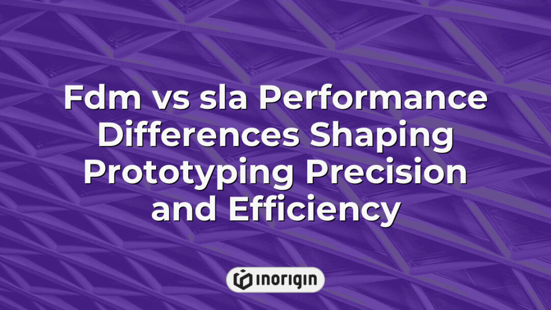 Comparison between FDM and SLA 3D printing technologies highlighting key performance differences that impact prototyping precision and production efficiency in advanced product design.