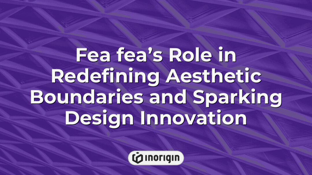 Visualization of FEA’s transformative impact on product design, showcasing how advanced simulation techniques push aesthetic boundaries and foster innovative engineering solutions.