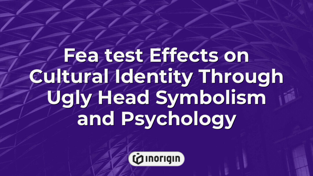 Finite Element Analysis test showcasing the psychological and cultural impact of the Ugly Head symbolism, exploring identity through advanced engineering simulations and design interpretations.