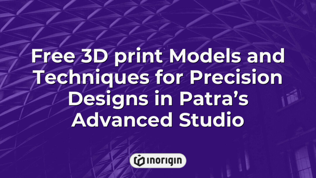 Advanced 3D printing studio in Patra offering free 3D print models and cutting-edge techniques for precision product designs using FDM and DLP technologies.