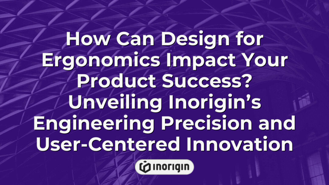 Illustration showcasing the impact of ergonomic design on product success, highlighting Inorigin’s expertise in engineering precision and user-centered innovation in Greece.