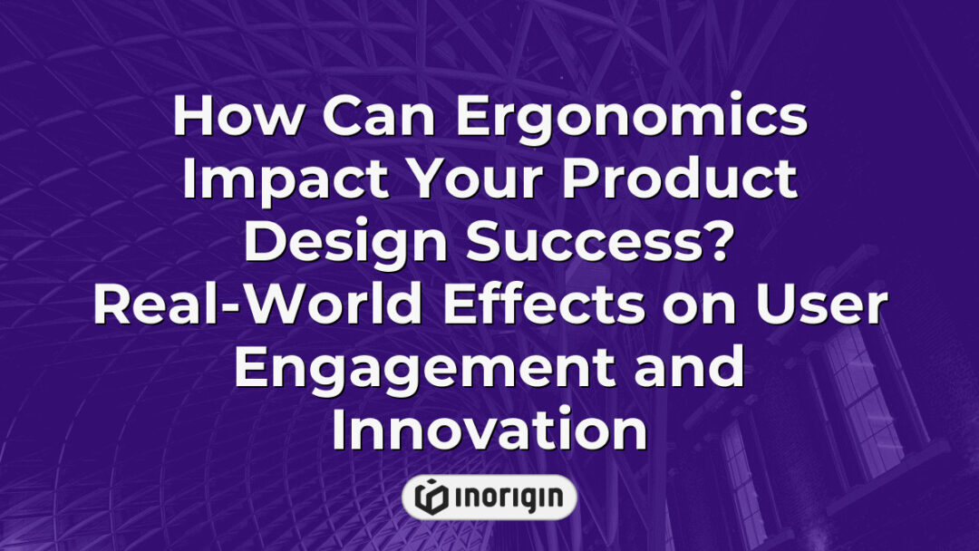 Illustration showcasing the influence of ergonomic design on product success by enhancing user engagement, comfort, and innovation in consumer products.