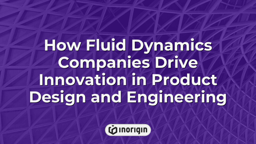 Illustration showcasing how fluid dynamics companies utilize advanced simulation and engineering techniques to drive innovation in product design and development processes.