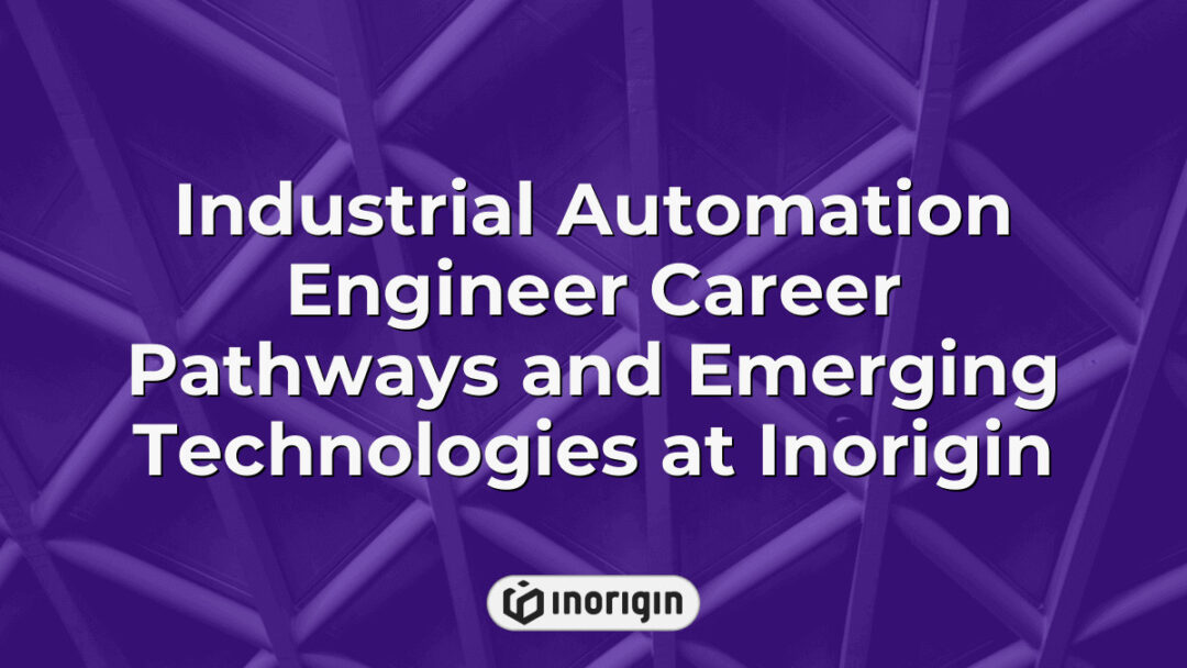 A detailed visual representation highlighting career pathways and emerging technologies for industrial automation engineers at Inorigin, a product design and engineering studio in Greece specializing in innovative product solutions.