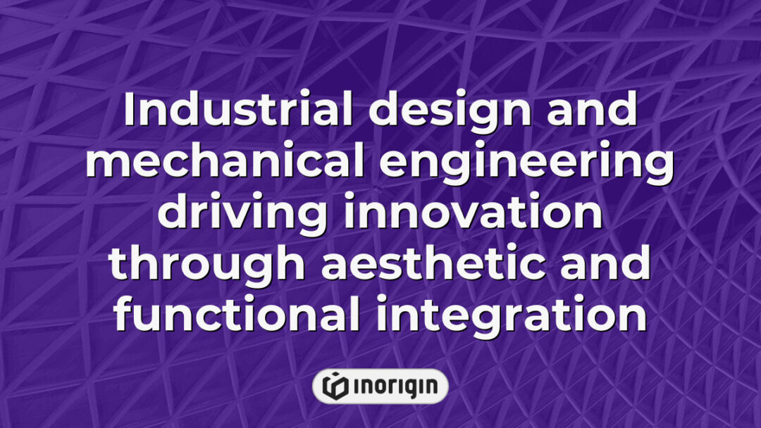 A detailed representation showcasing the fusion of industrial design and mechanical engineering, highlighting innovative product development that combines aesthetic appeal with functional excellence.