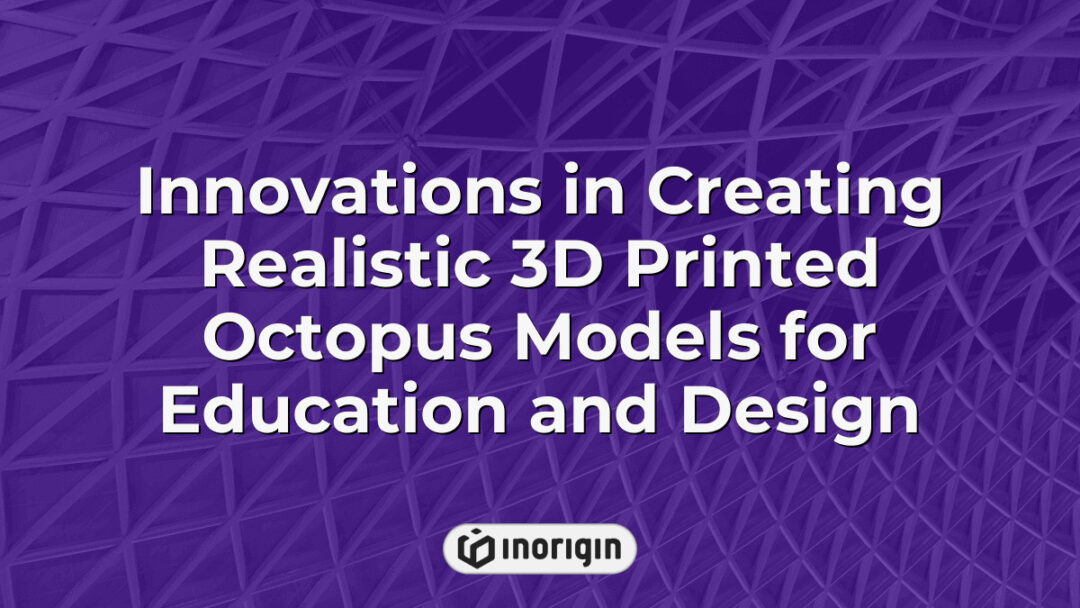 Highly detailed realistic 3D printed octopus models showcasing advanced design and engineering techniques for educational and creative product development purposes.