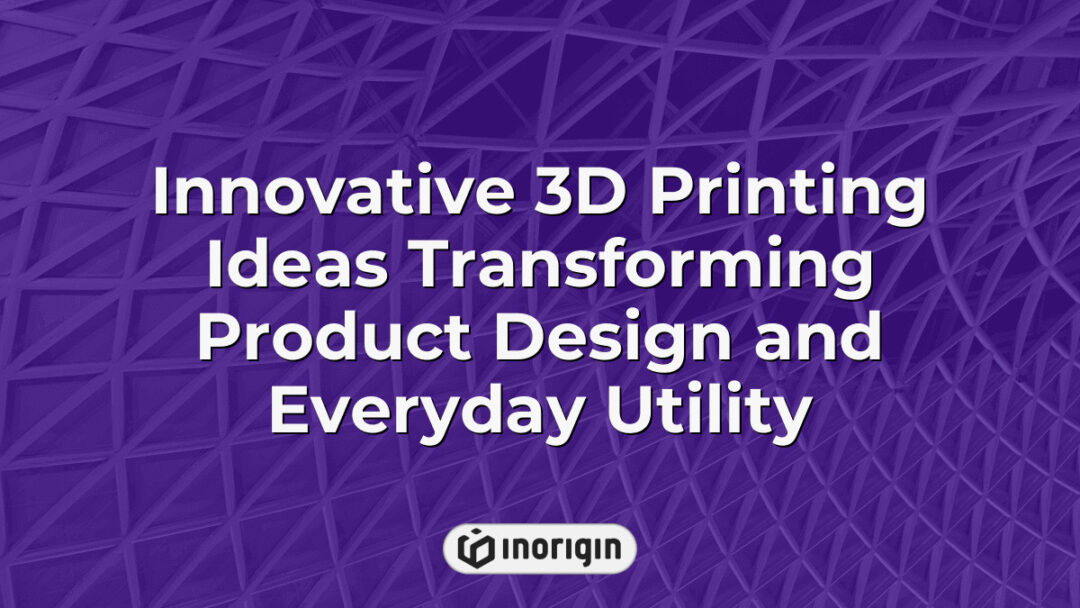 Cutting-edge 3D printing technologies showcasing innovative product design solutions and practical everyday applications developed by a leading engineering studio in Greece.