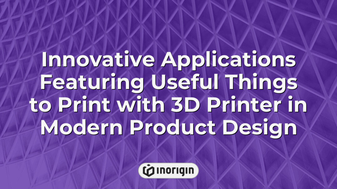A showcase of innovative 3D printed objects demonstrating advanced applications in modern product design, highlighting the integration of FDM and DLP resin printing techniques for functional and aesthetic consumer products.