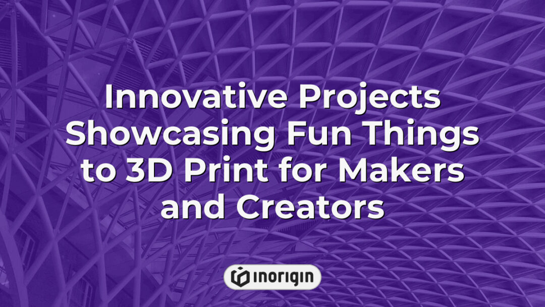 A collection of innovative and engaging 3D printed projects designed for makers and creators, showcasing advanced printing techniques and creative product designs.