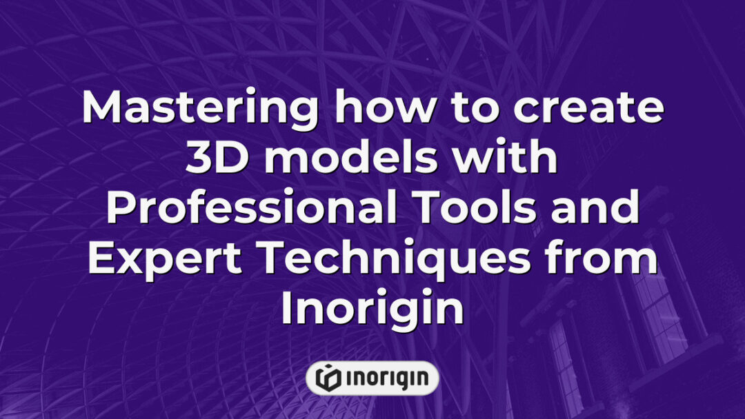 Detailed 3D modeling process demonstrating professional tools and expert techniques used by Inorigin's design and engineering studio to create precise product designs.