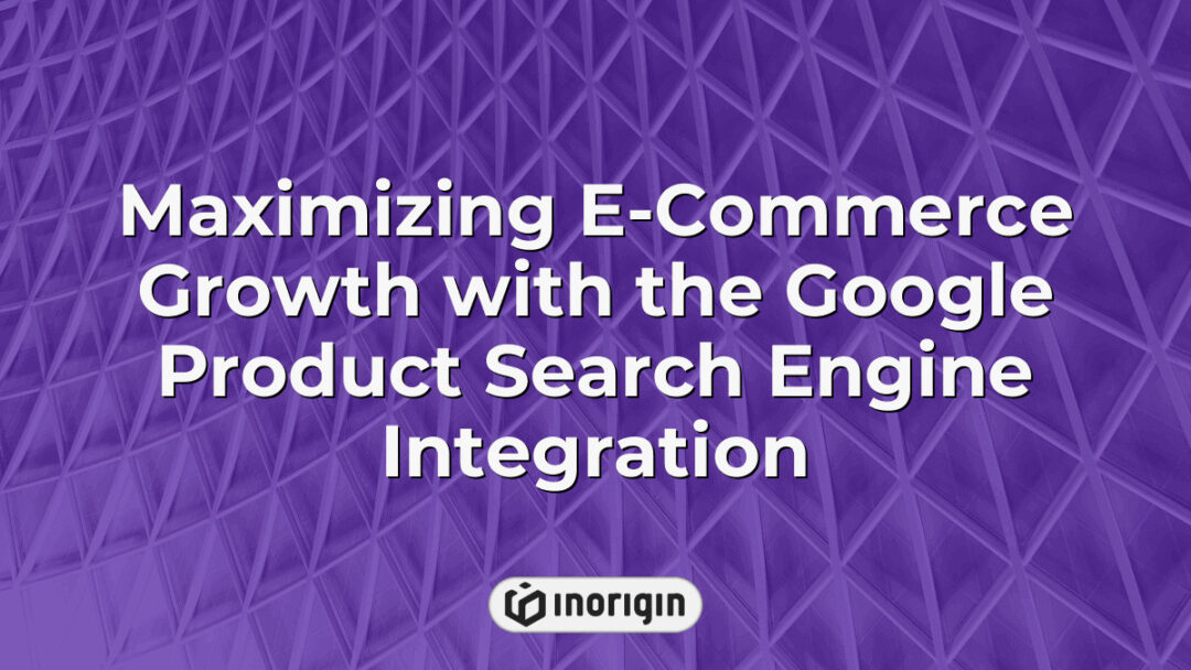 Illustration showcasing strategies to maximize e-commerce growth through integration with the Google Product Search Engine, highlighting digital marketing and product visibility enhancements.