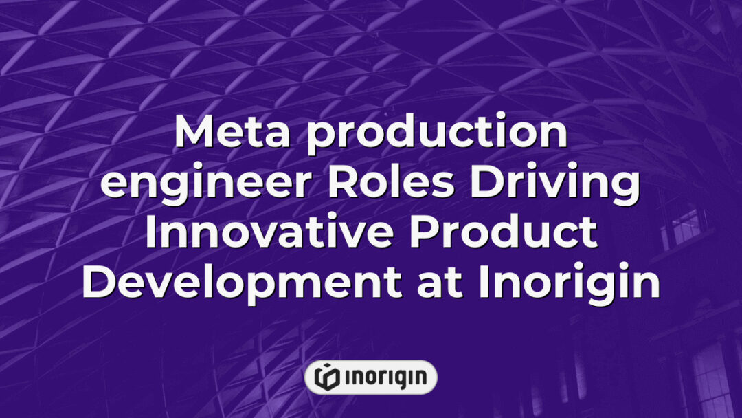 A meta production engineer at Inorigin studio overseeing innovative product development, utilizing advanced design and engineering techniques in Greece to create market-ready solutions.