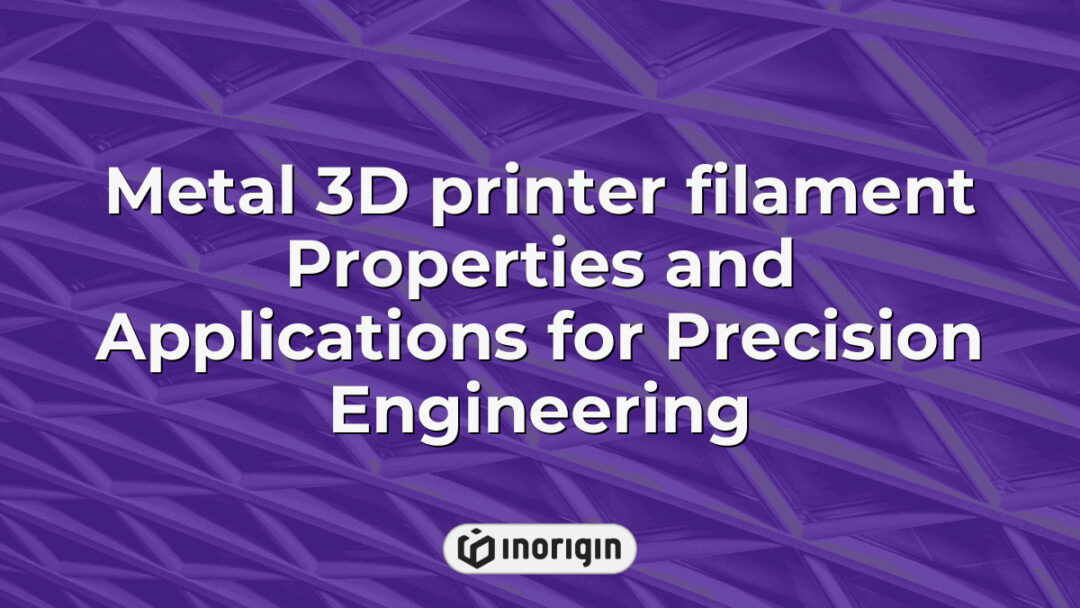 Close-up view of metal 3D printer filament showcasing its properties and applications in precision engineering for advanced manufacturing and prototyping.