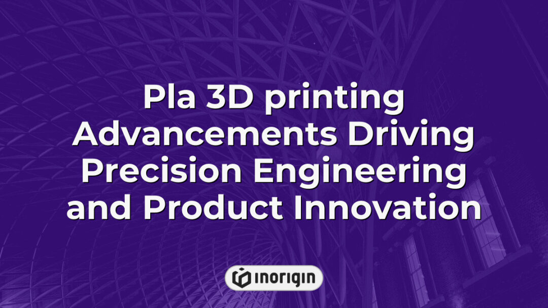 Advanced PLA 3D printing technology showcasing precision engineering and innovative product design, highlighting intricate details and high-quality surface finish in prototype development.