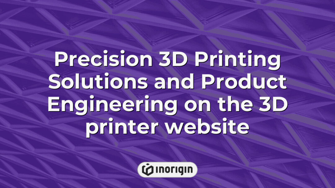 High-precision 3D printing technology and advanced product engineering processes showcased on a professional 3D printer website, highlighting innovative manufacturing solutions in Greece.