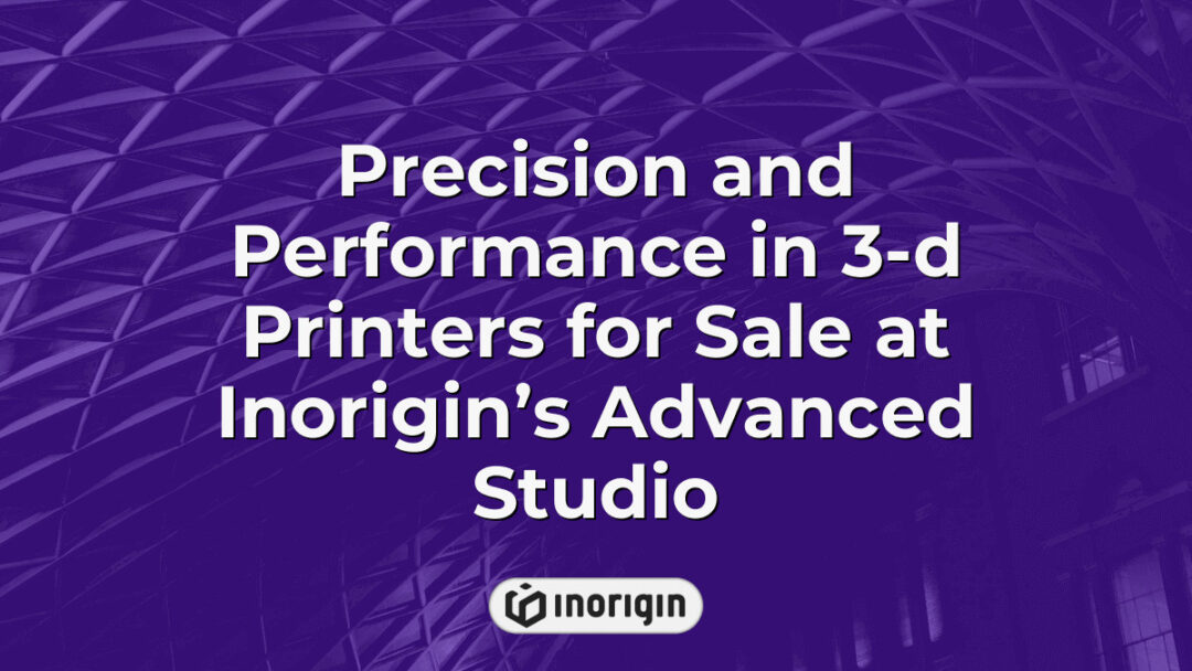 High-precision 3D printers available at Inorigin’s advanced studio in Patra, Greece, showcasing state-of-the-art FDM and DLP resin printing technologies for innovative product design and rapid prototyping.