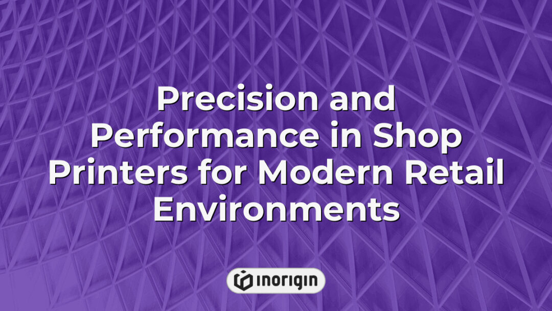 High-precision shop printers designed for modern retail environments, showcasing advanced printing technology that ensures exceptional performance and reliability.