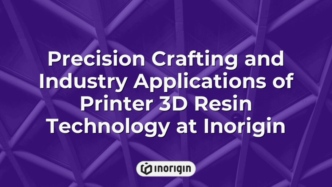 Advanced 3D resin printer at Inorigin studio in Patra, Greece, showcasing precision crafting and industry applications for innovative product design and engineering.