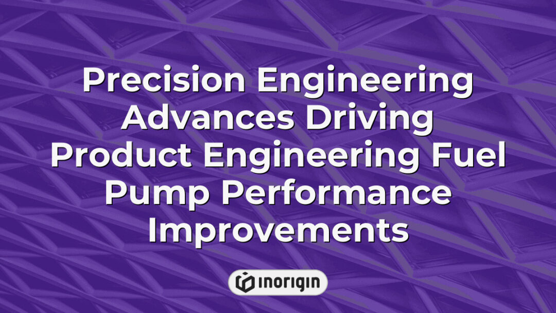 Advanced precision engineering techniques improving the design and performance of fuel pumps through innovative product engineering and simulation technologies.