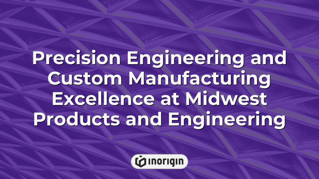 Detailed view of precision engineering processes and custom manufacturing techniques at Midwest Products and Engineering, showcasing advanced technology and craftsmanship in product design and production.