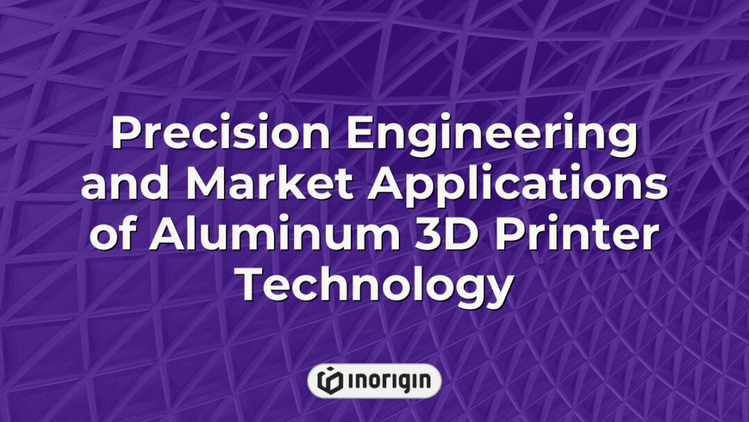 Advanced aluminum 3D printer demonstrating precision engineering and its applications in creating high-quality, market-ready consumer products with innovative design.