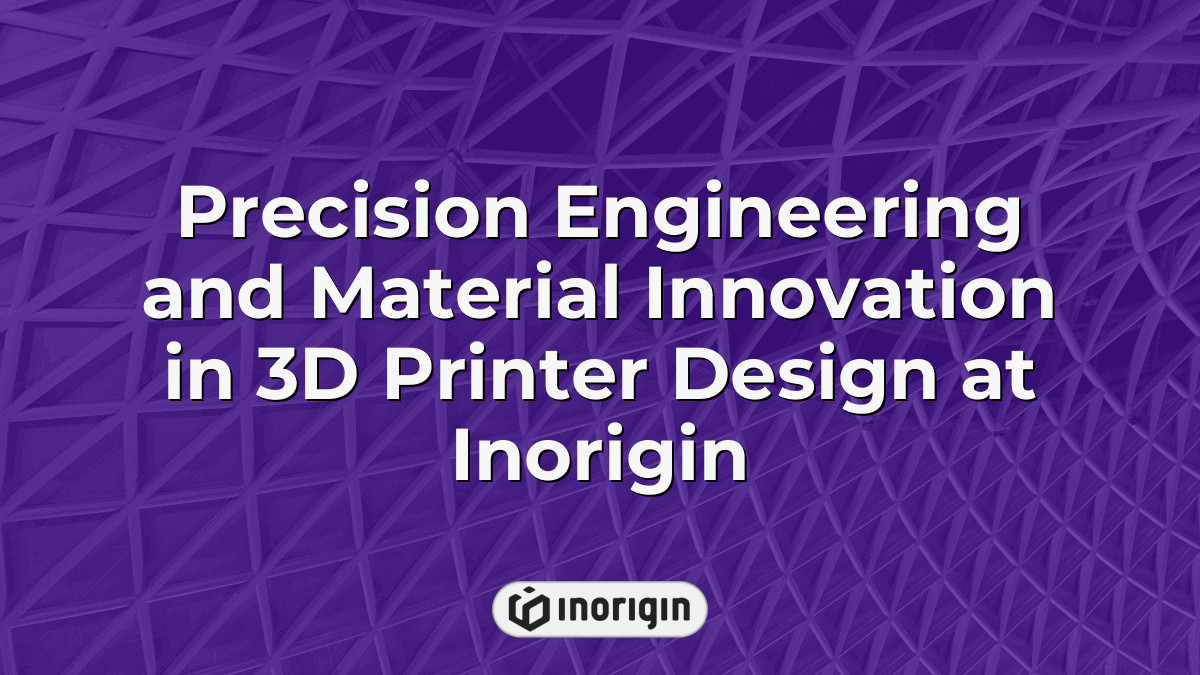 Precision Engineering And Material Innovation In 3d Printer Design At ...