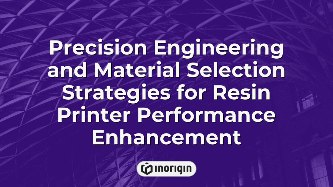 Detailed visualization of precision engineering techniques and material selection strategies aimed at enhancing the performance and accuracy of resin 3D printers within advanced product design processes.