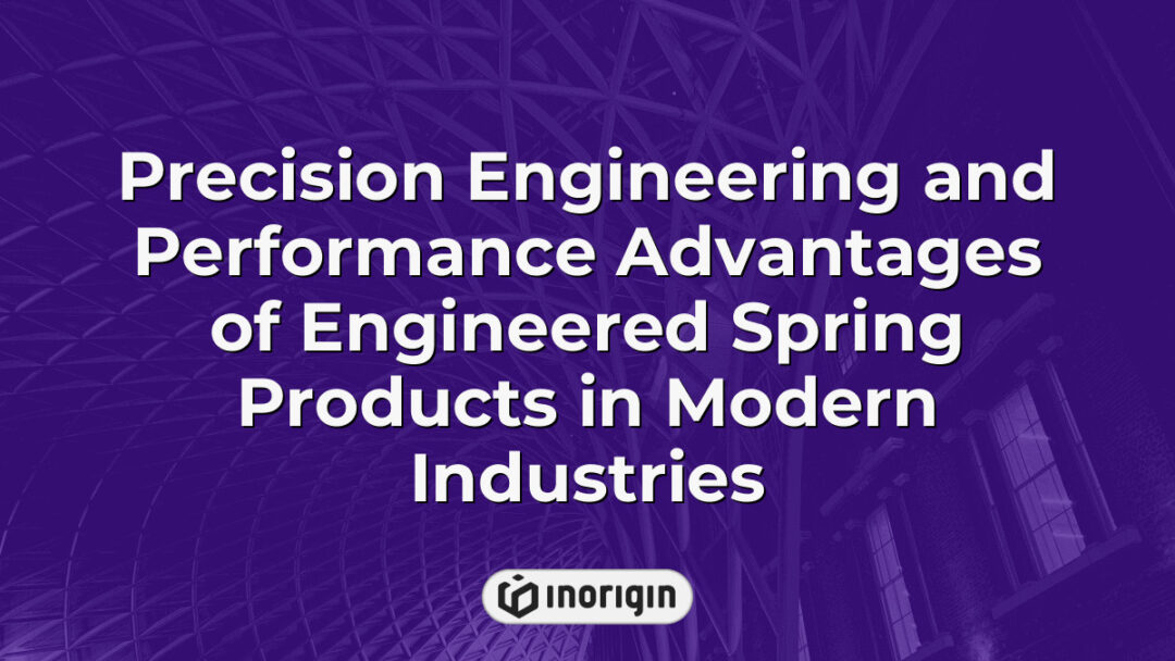 Detailed view of engineered spring products showcasing precision mechanical design and highlighting performance benefits in various modern industrial applications.