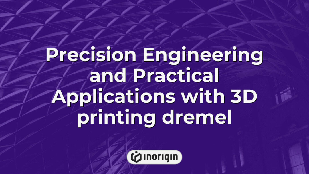 Close-up view of precision engineering in action using a Dremel 3D printing tool, showcasing advanced additive manufacturing techniques for product innovation and prototyping.