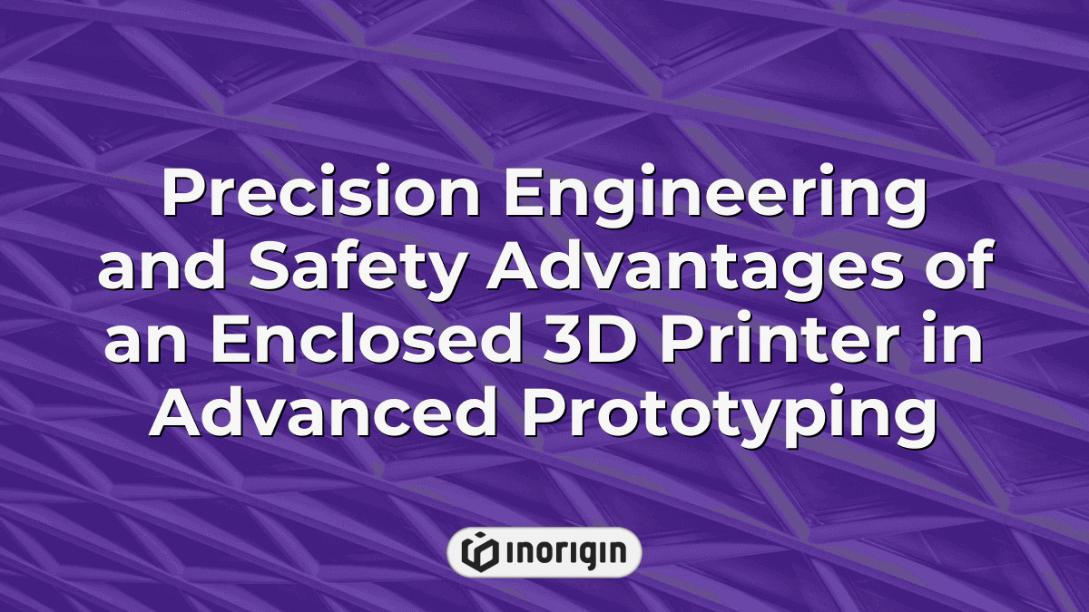 Precision Engineering And Safety Advantages Of An Enclosed 3d Printer ...